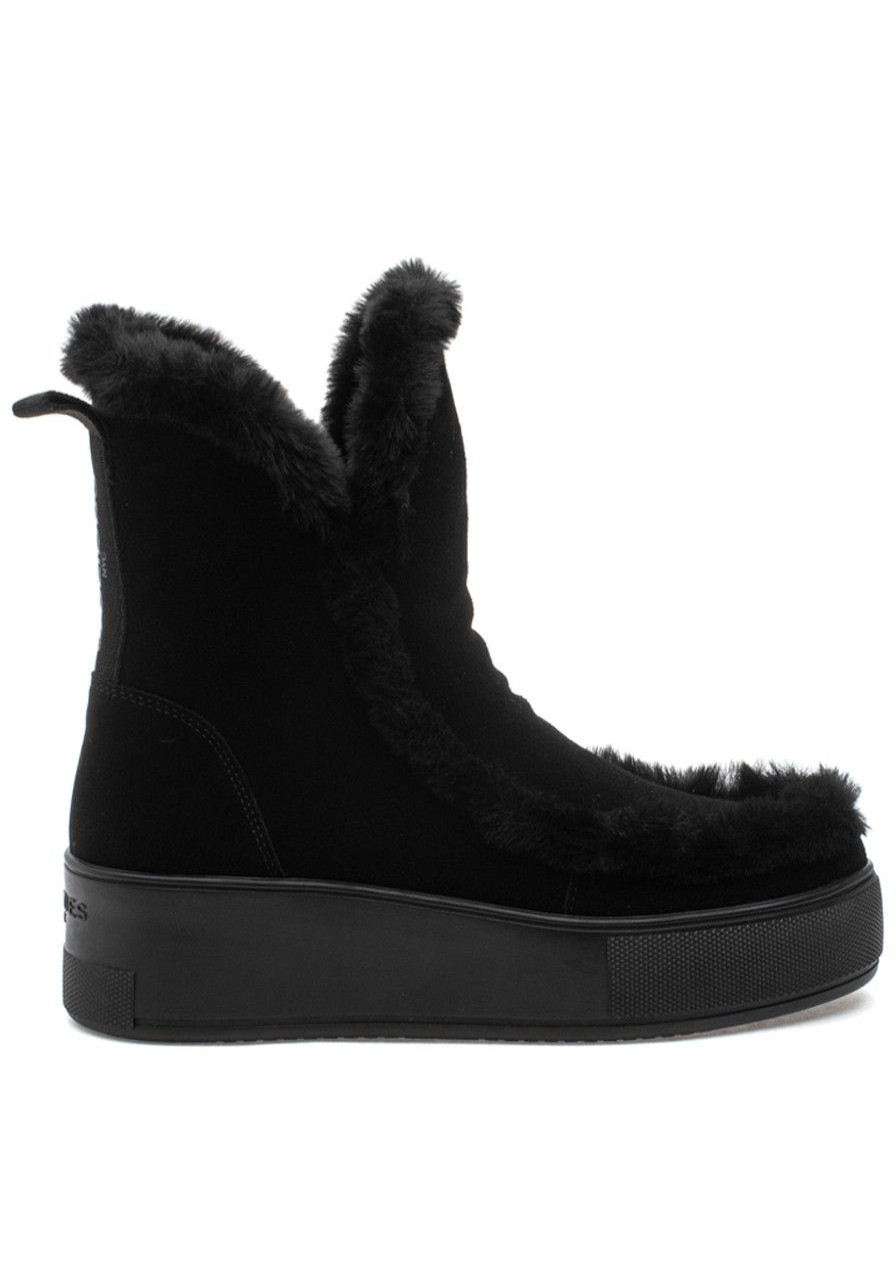 Women J/Slides Boots | Effie Boot Black Suede