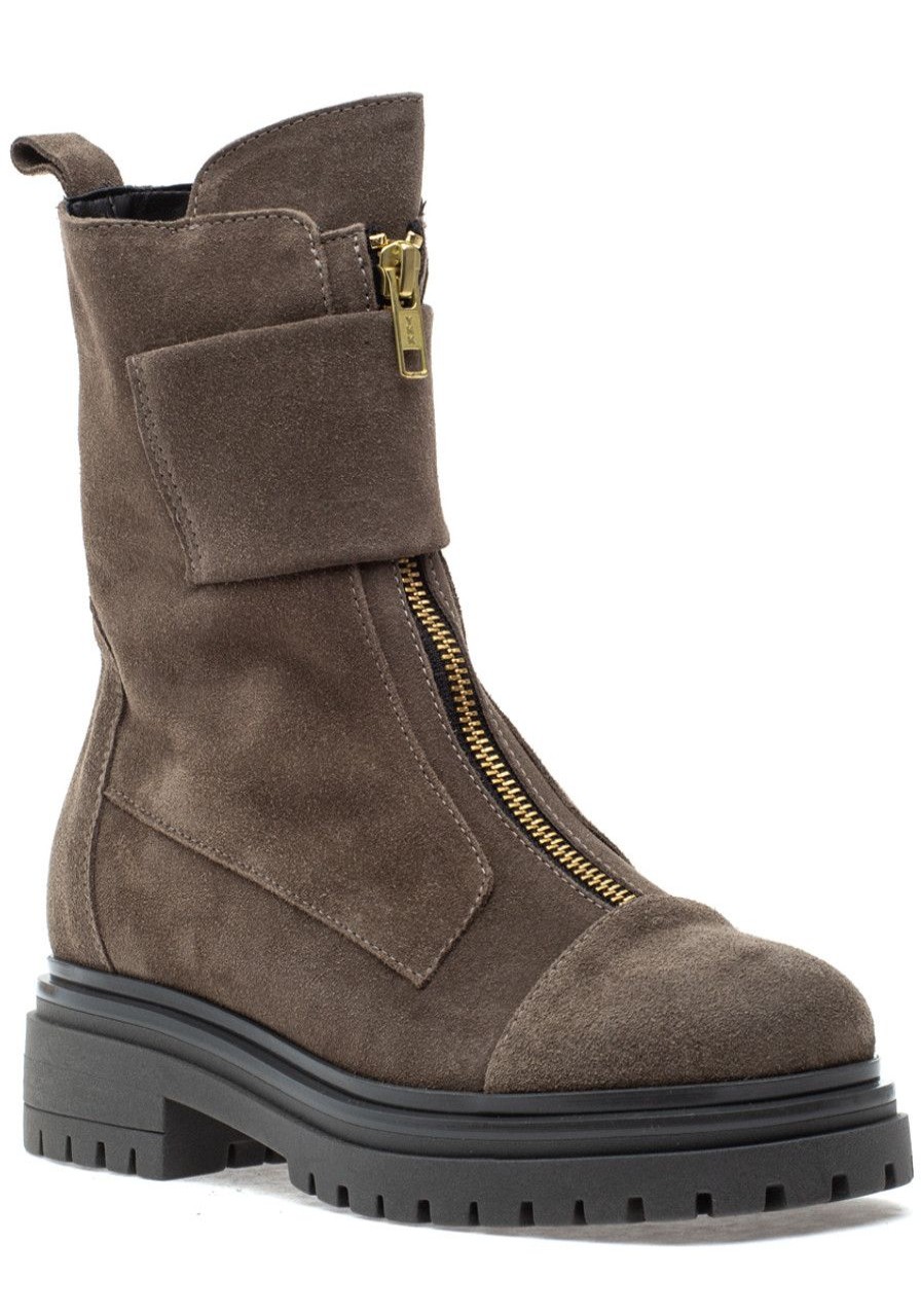 Women 275 Central Boots | Leighton Boot Fango Suede