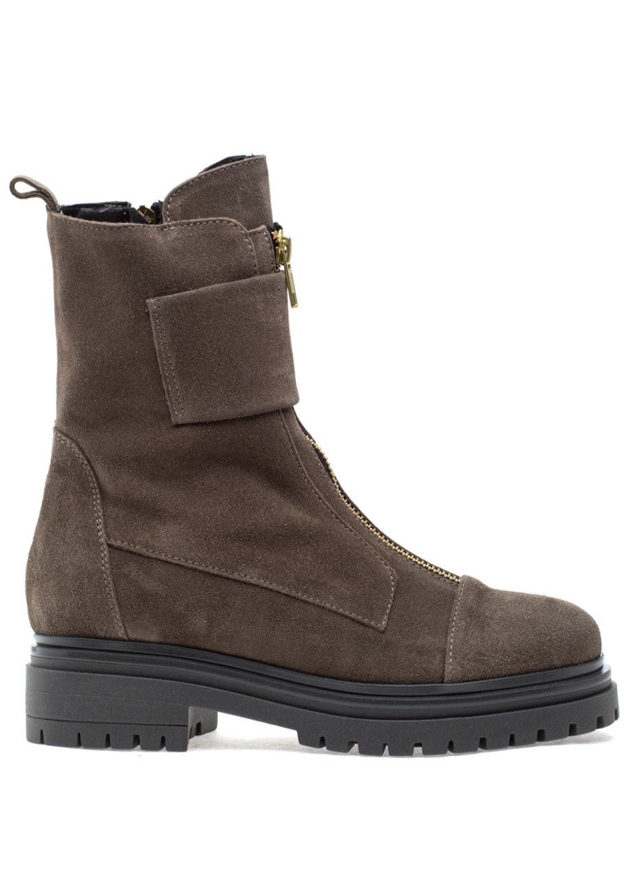 Women 275 Central Boots | Leighton Boot Fango Suede
