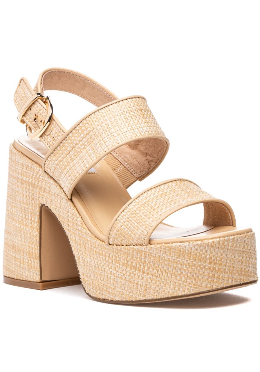 Women Steve Madden Sandals | Valory Sandal Natural Raffia
