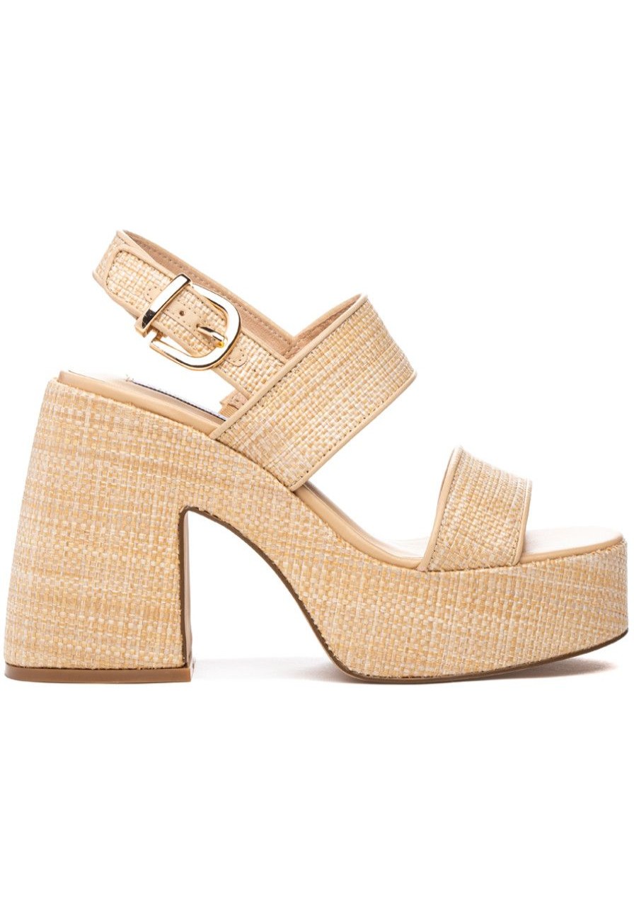 Women Steve Madden Sandals | Valory Sandal Natural Raffia