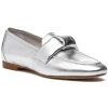Women 275 Central Flats | Leonard Loafer Silver Leather