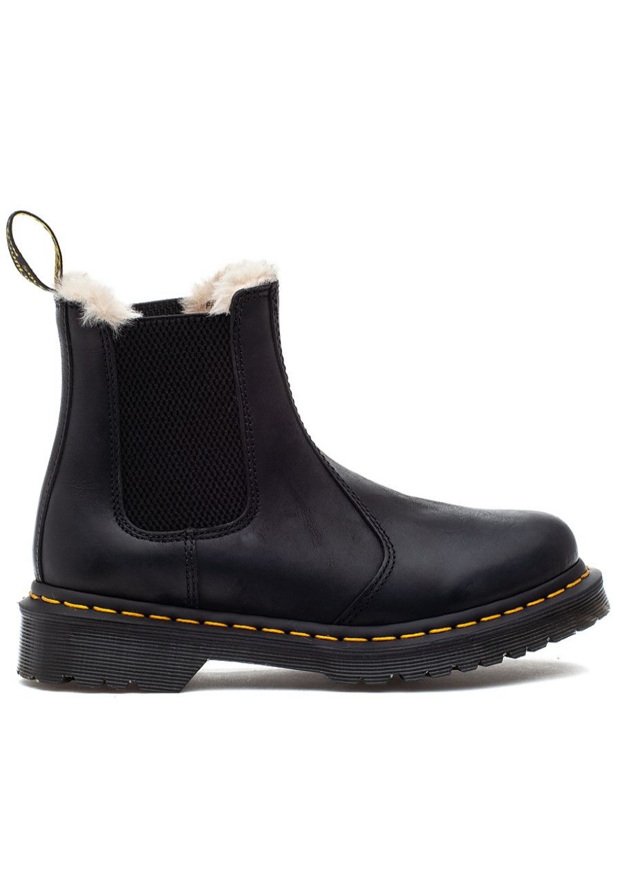Women Dr. Martens Boots | 2976 Leonore Boot Black Leather