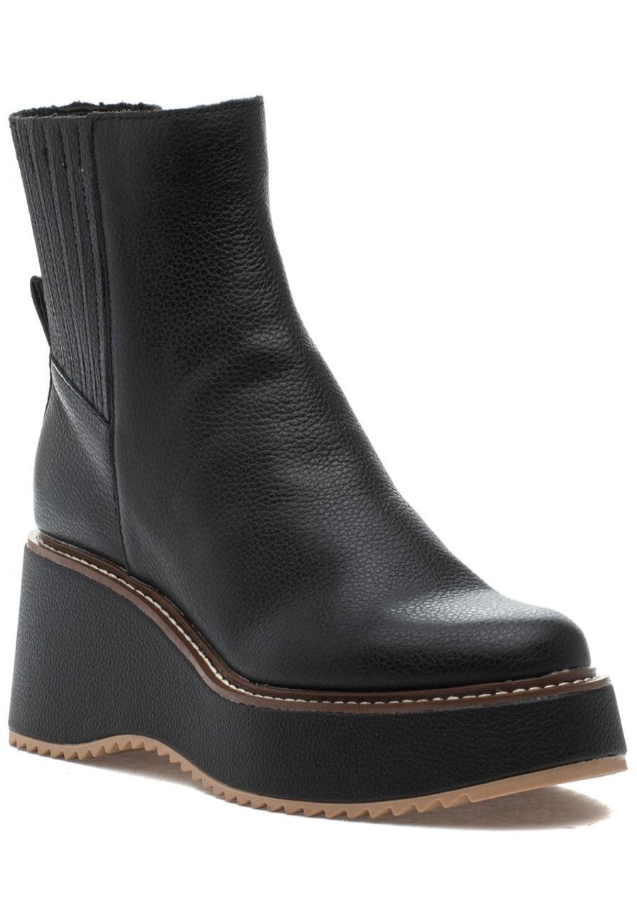 Women Dolce Vita Boots | Hilde Boot Black Leather