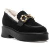 Women 275 Central Loafers & Oxfords | Missy-F Loafer Black Suede