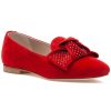 Women 275 Central Flats | Laila Flat Red Suede