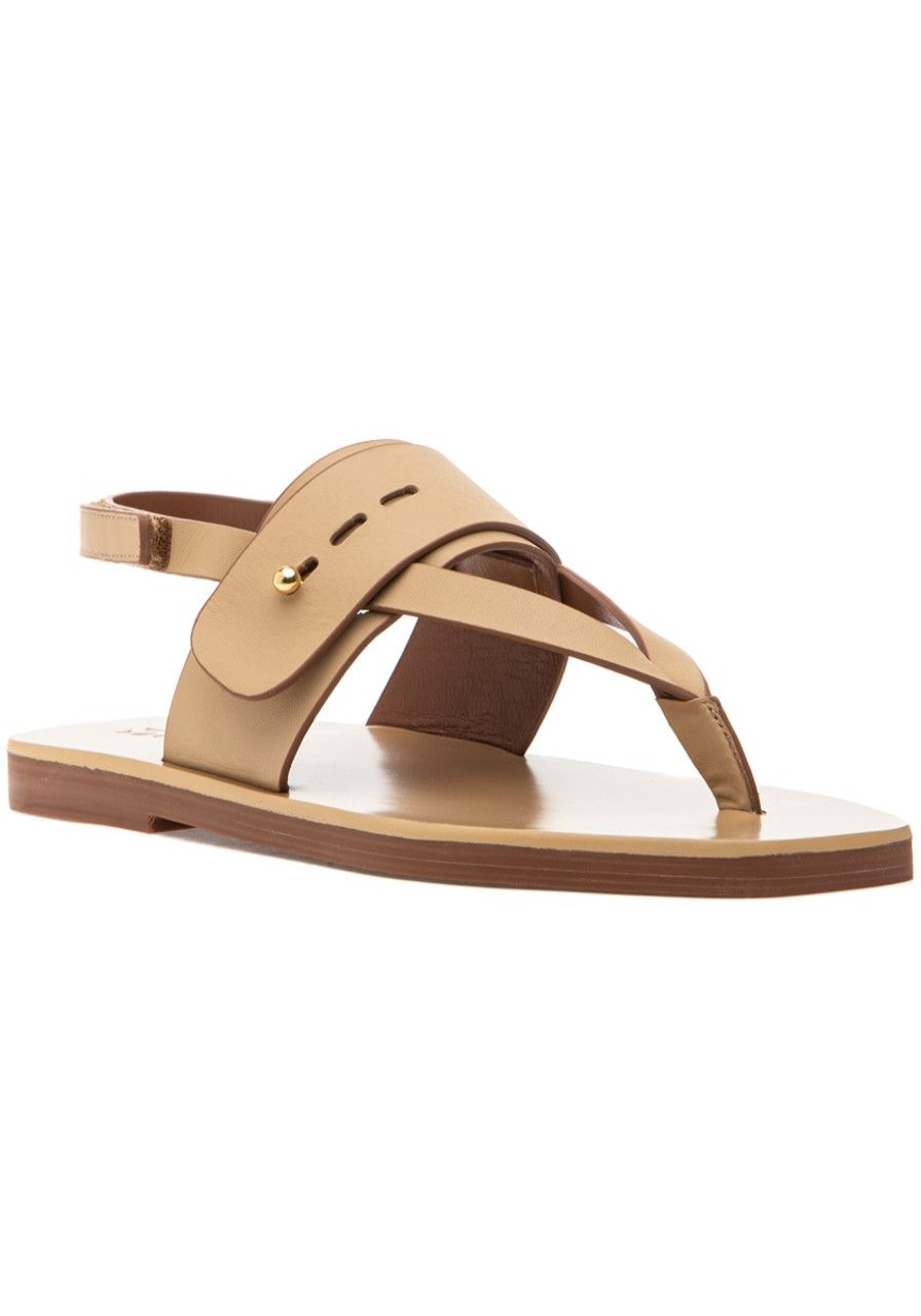 Women Mercedes Castillo Sandals | Adria Sandal Affogato Leather