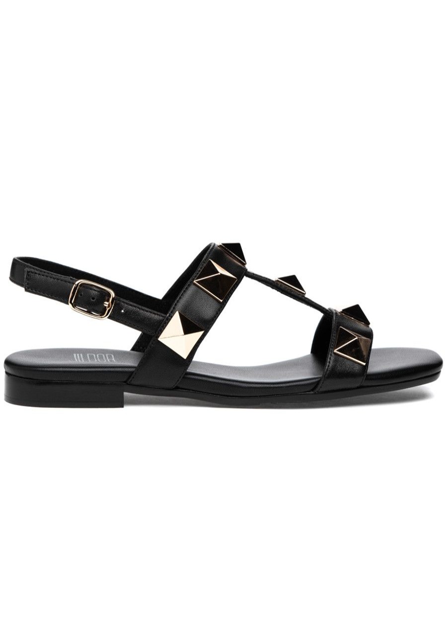 Women Jildor Sandals | Erith Sandal Black Nappa Leather