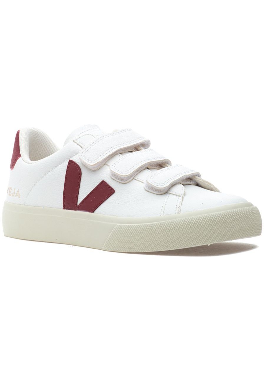 Women Veja Sneakers | Recife Sneaker Extra White Marsala