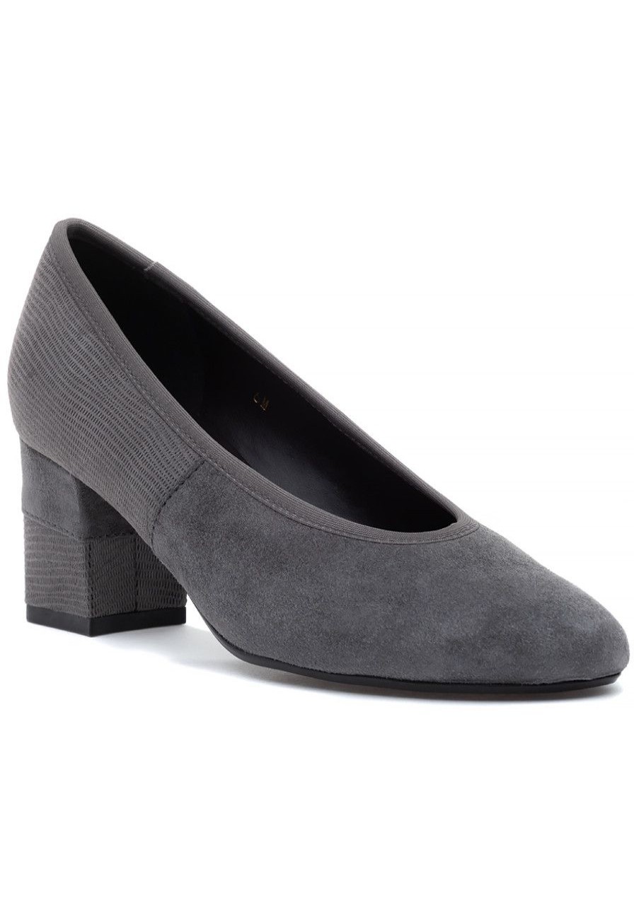 Women Jildor Pumps | Diane Pump Grey Suede