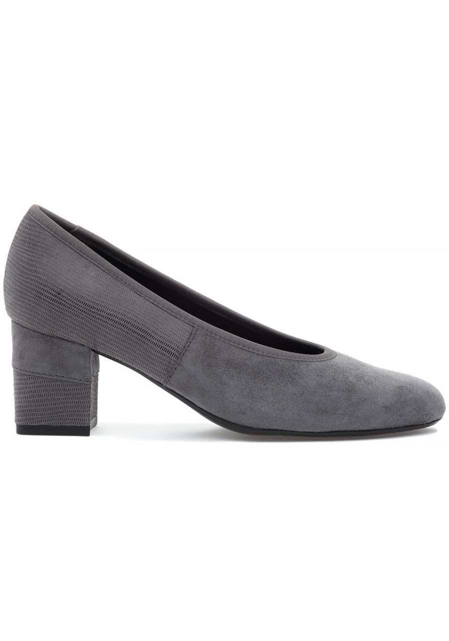 Women Jildor Pumps | Diane Pump Grey Suede