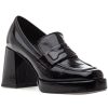 Women 275 Central Loafers & Oxfords | Lucille Loafer Pump Black Patent Leather
