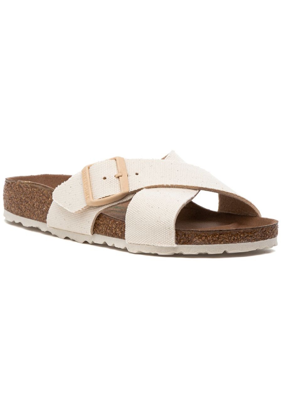 Women Birkenstock Sandals | Siena Vegan Sandal Eggshell