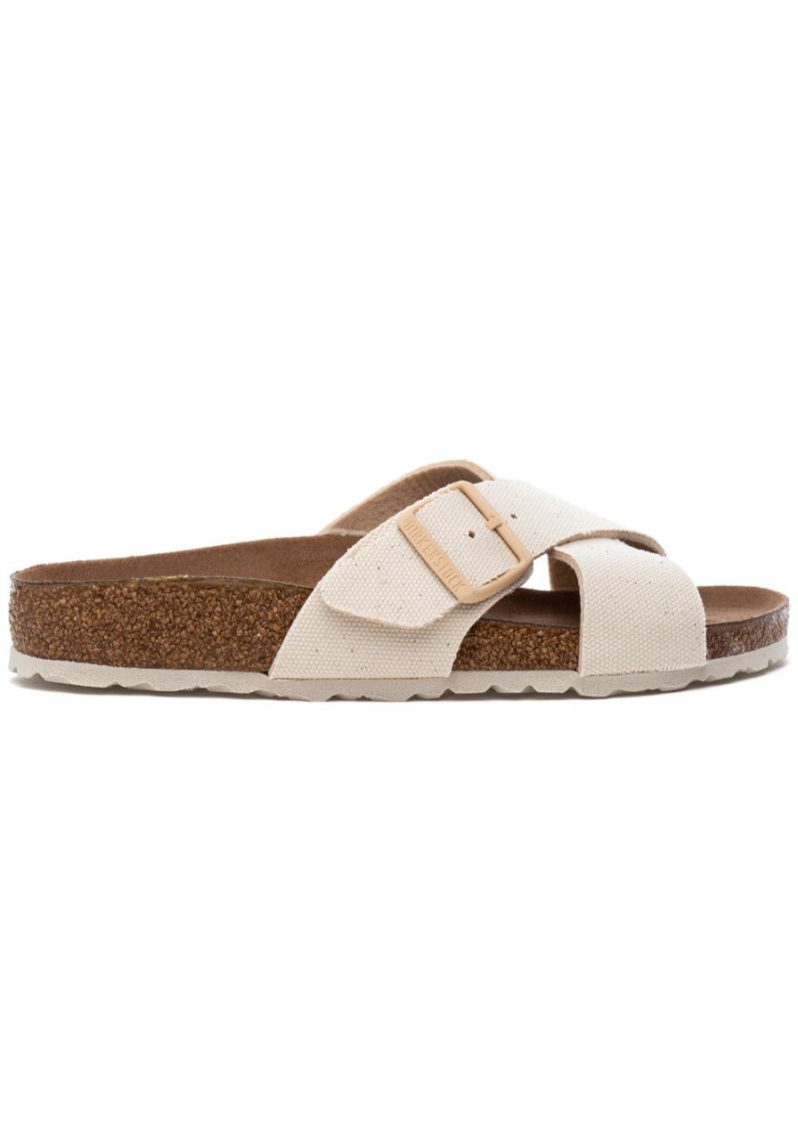 Women Birkenstock Sandals | Siena Vegan Sandal Eggshell