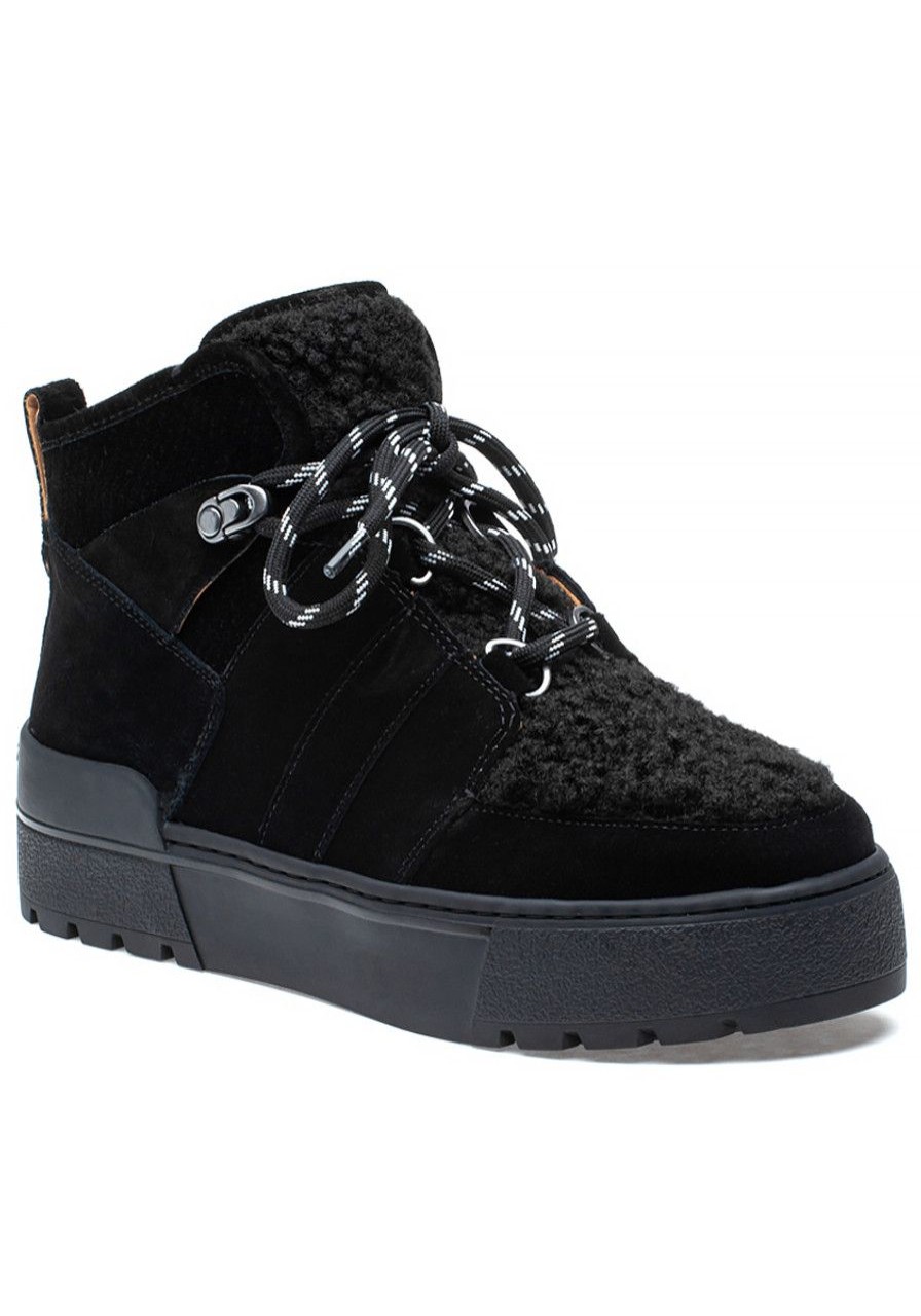 Women J/Slides Boots | Nell Boot Black Suede