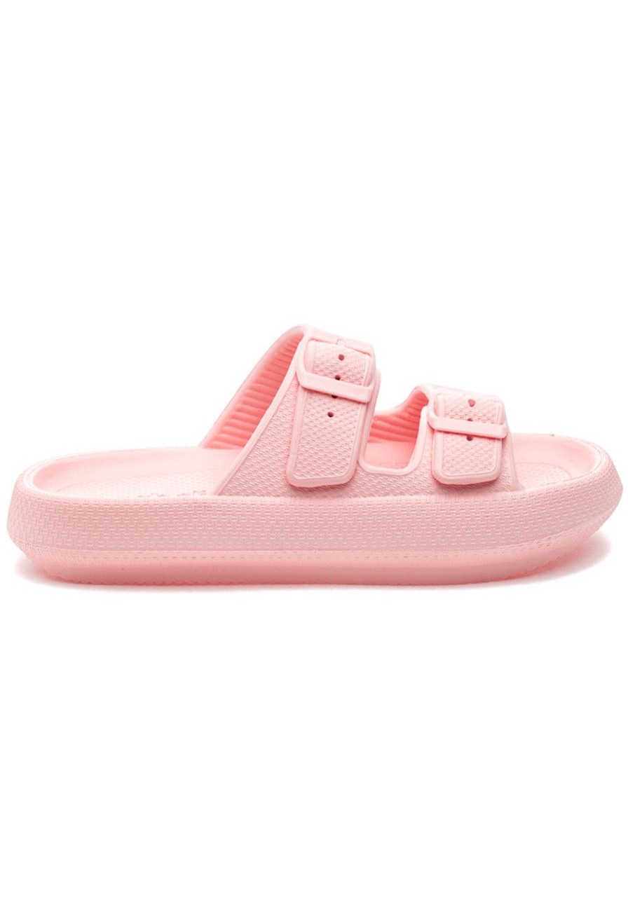 Women Beach Slides Sandals | Socool Sandal Light Pink Eva