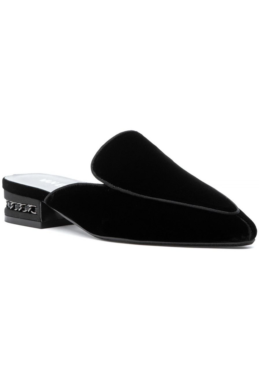 Women Jildor Mules & Clogs | Flair Mule Black Velvet