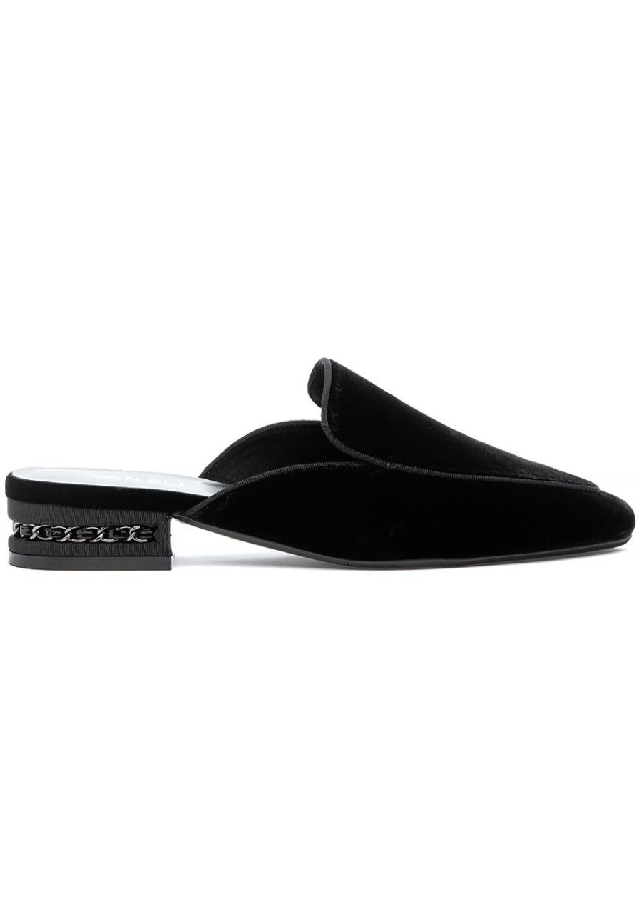 Women Jildor Mules & Clogs | Flair Mule Black Velvet