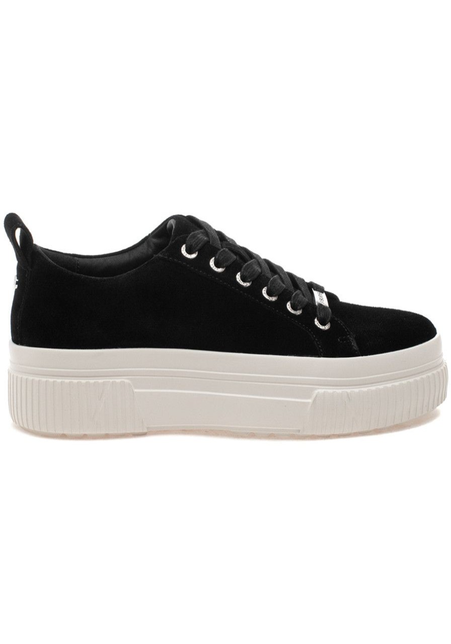 Women J/Slides Sneakers | West Sneaker Black Suede