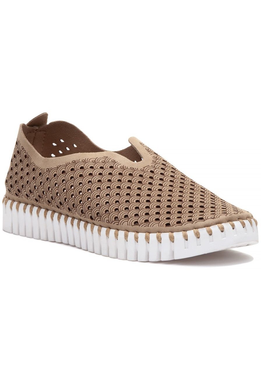 Women Ilse Jacobsen Sneakers | Tulip Sneaker Latte