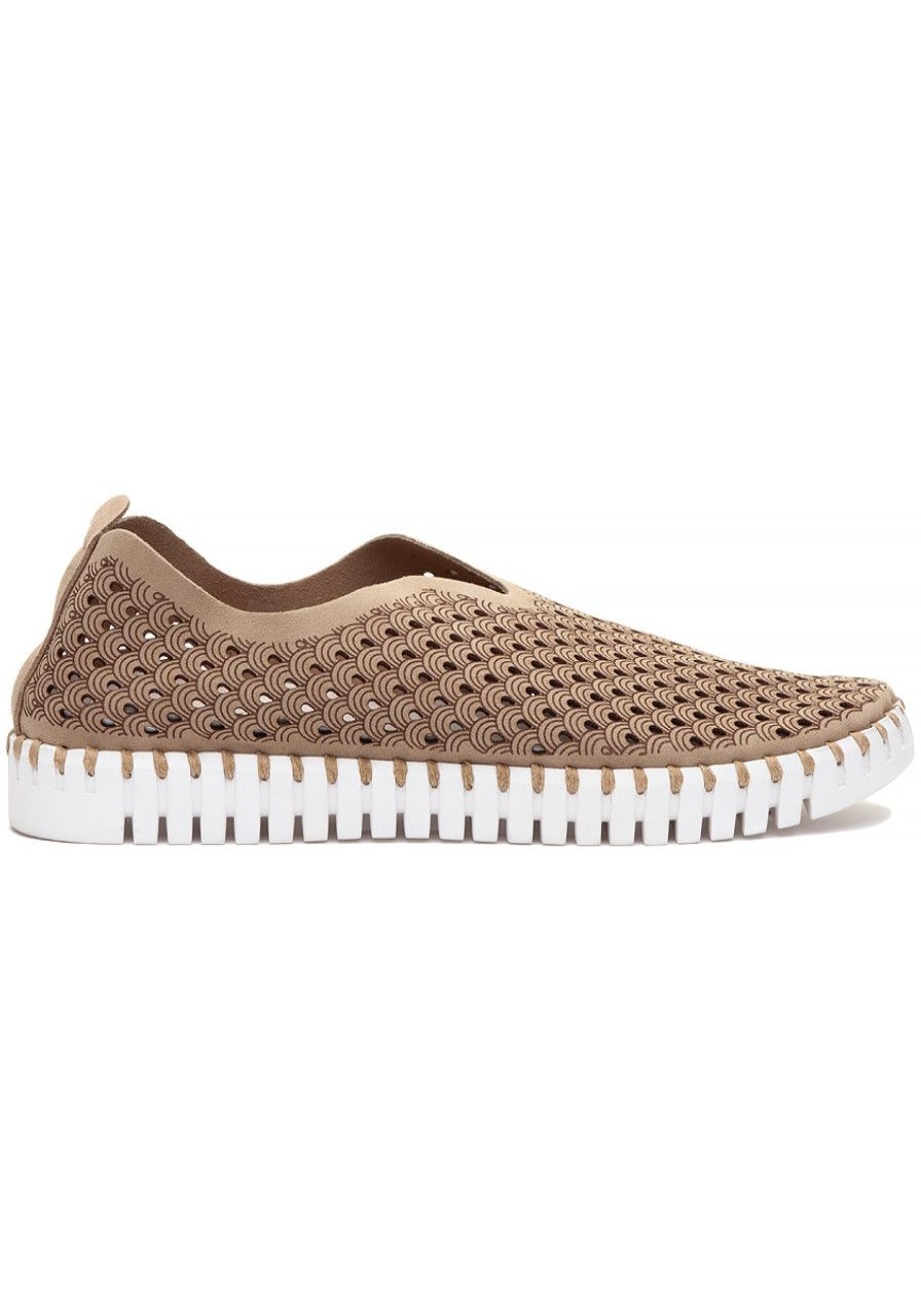 Women Ilse Jacobsen Sneakers | Tulip Sneaker Latte
