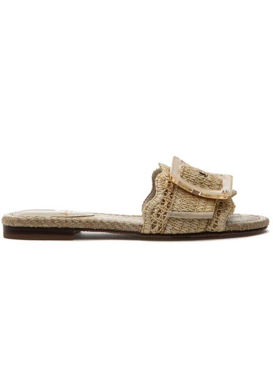 Women Sam Edelman Sandals | Bambi Sandal Natural Raffia