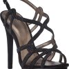 Women Pelle Moda Sandals | Flirt Evening Sandal Black Suede