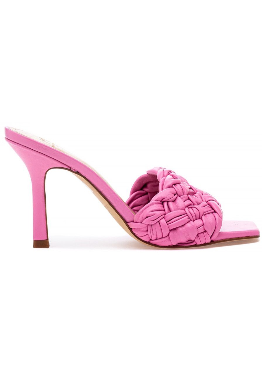 Women Marc Fisher Sandals | Draya Sandal Pink Leather