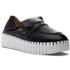Women Silent D Sneakers | Bravvo Sneaker Black Nappa Leather