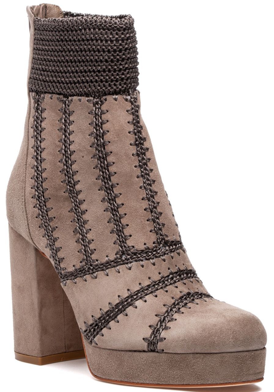 Women Silent D Boots | Yasmin Boot Taupe Suede