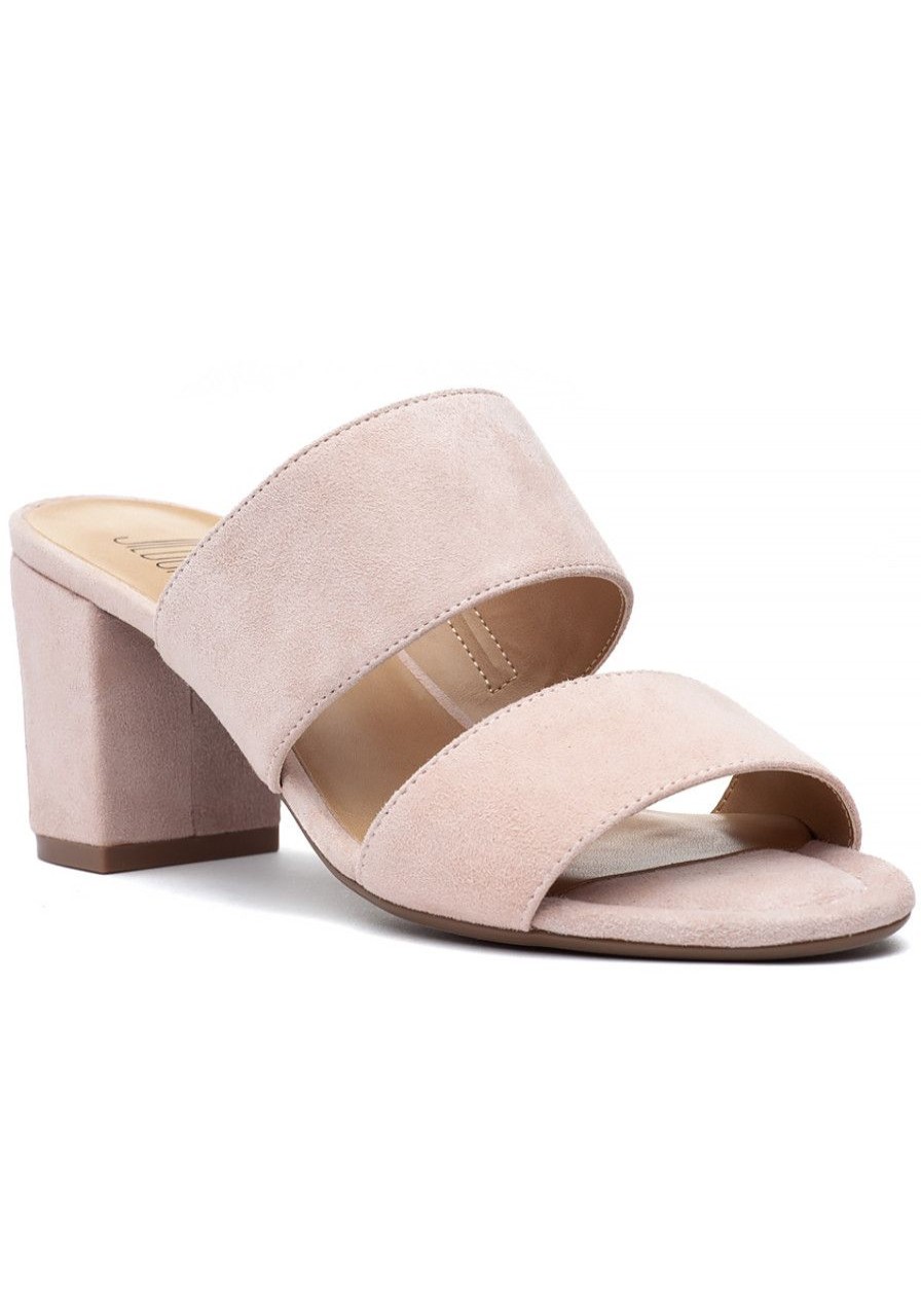 Women Jildor Sandals | Maiden Sandal Blush Suede