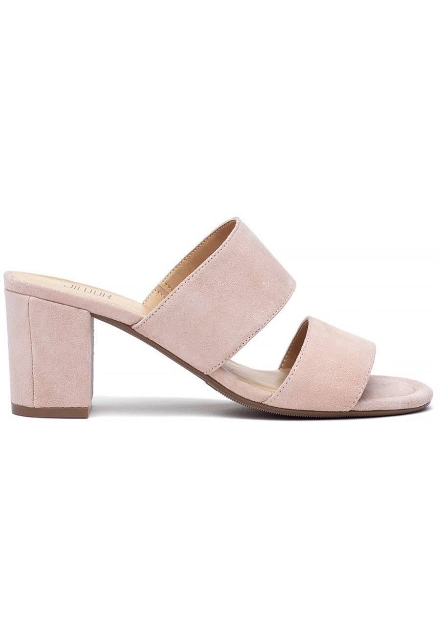 Women Jildor Sandals | Maiden Sandal Blush Suede