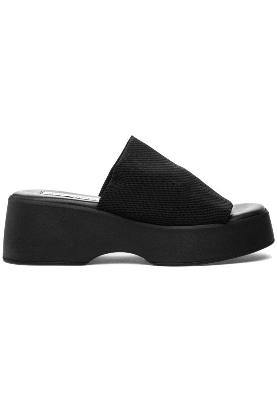 Women Steve Madden Sandals | Slinky Sandal Black