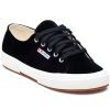 Women Superga Sneakers | 2750 Black Velvet Sneaker