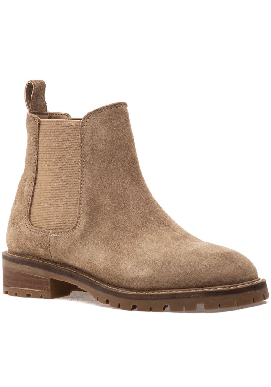 Women Steve Madden Boots | Leopold Boot Oatmeal Suede