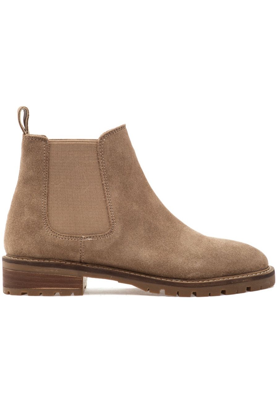 Women Steve Madden Boots | Leopold Boot Oatmeal Suede