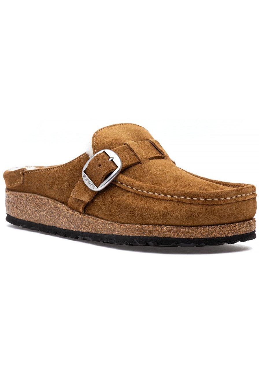 Women Birkenstock Mules & Clogs | Buckley Shearling Clog Tea