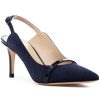 Women 275 Central Pumps | Mark Pump Navy Suede