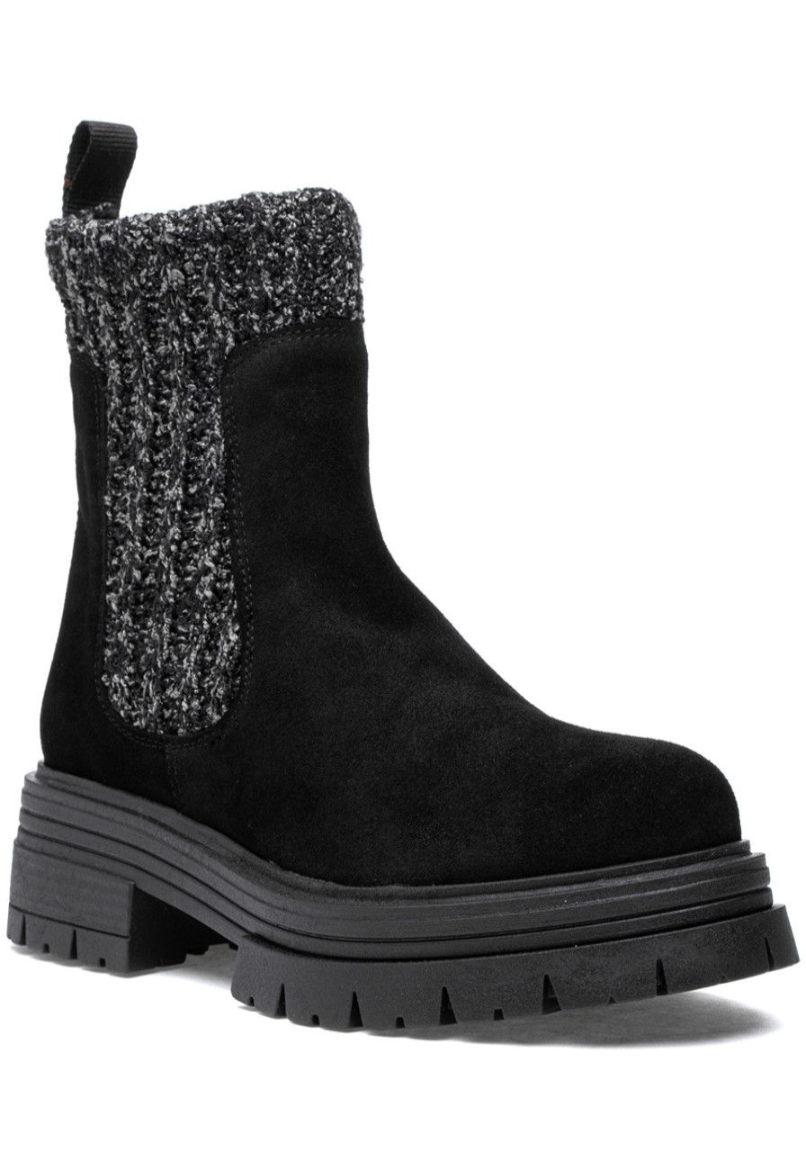 Women 275 Central Boots | Kobe Boot Black Suede