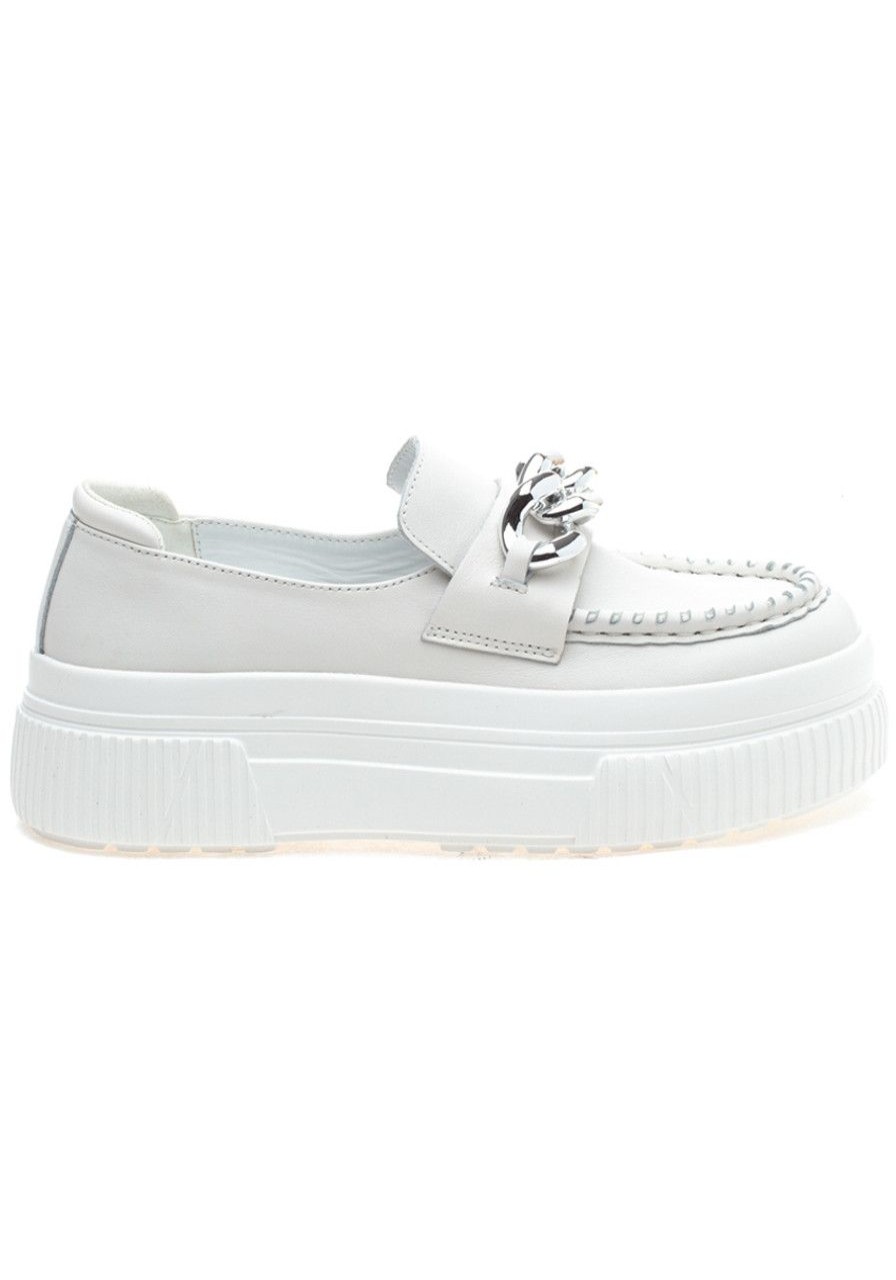 Women J/Slides Sneakers | Willa Sneaker White Leather