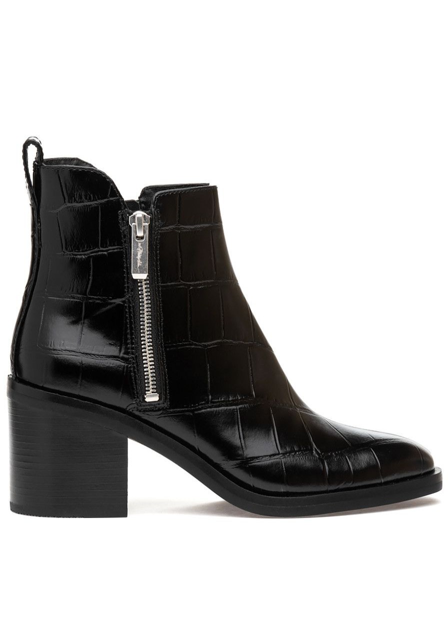 Women 3.1 Phillip Lim Boots | Alexa 70Mm Boot Black Croc