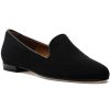Women Jon Josef Flats | Gatsby Loafer Raffia Black