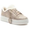 Women J/Slides Sneakers | Ninka Sneaker Gold Metallic Waterpfoof Suede