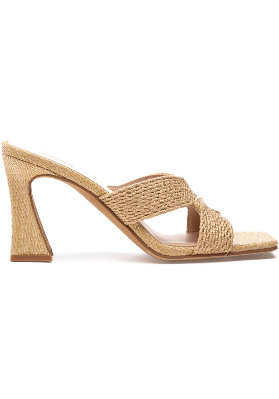 Women Dolce Vita Sandals | Nitro Sandal Light Natural Raffia