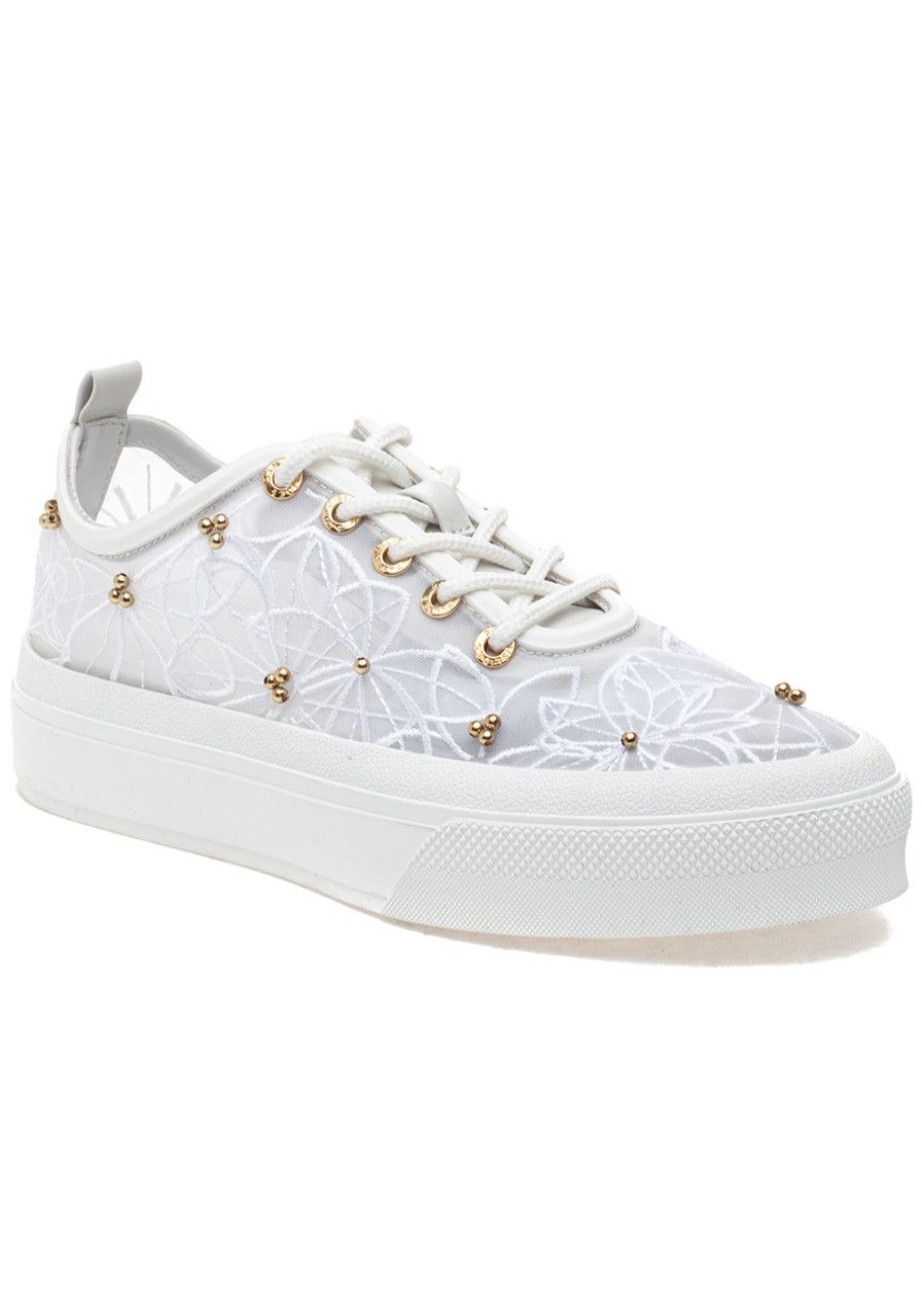 Women J/Slides Sneakers | Gesell Sneaker White Lace