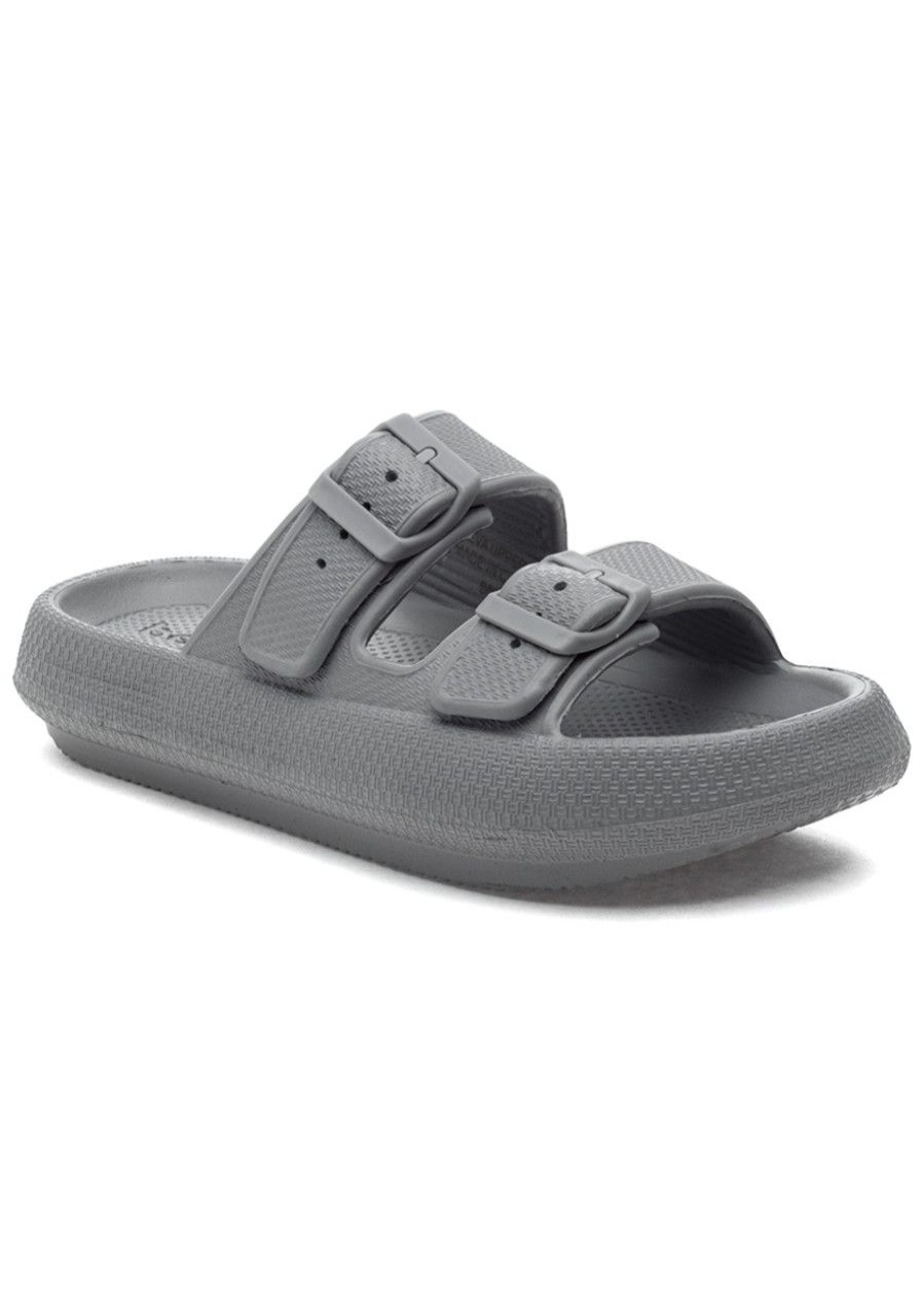 Women Beach Slides Sandals | Socool Sandal Grey Eva