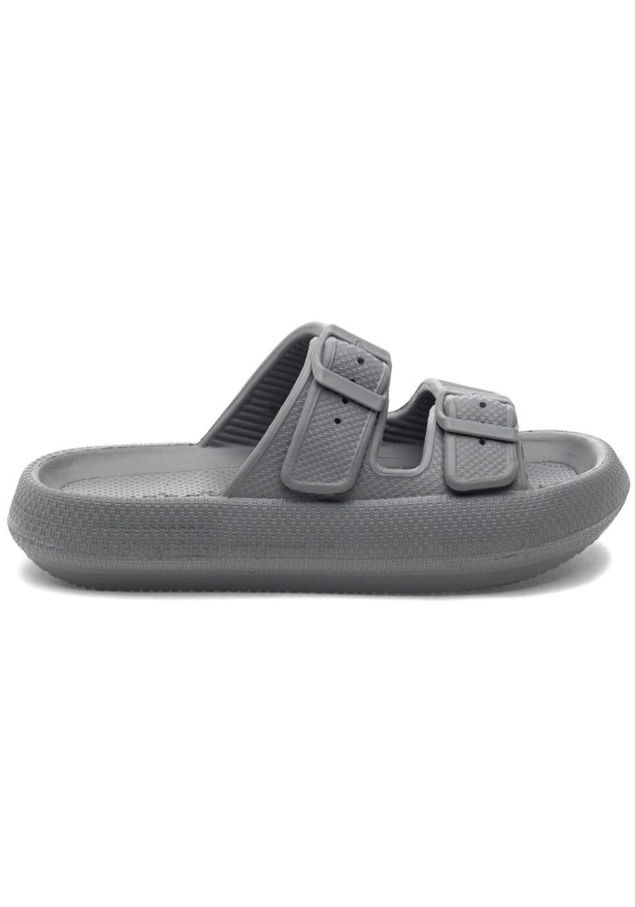 Women Beach Slides Sandals | Socool Sandal Grey Eva