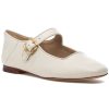 Women Sam Edelman Flats | Michaela Mary Jane Flat Ivory Leather
