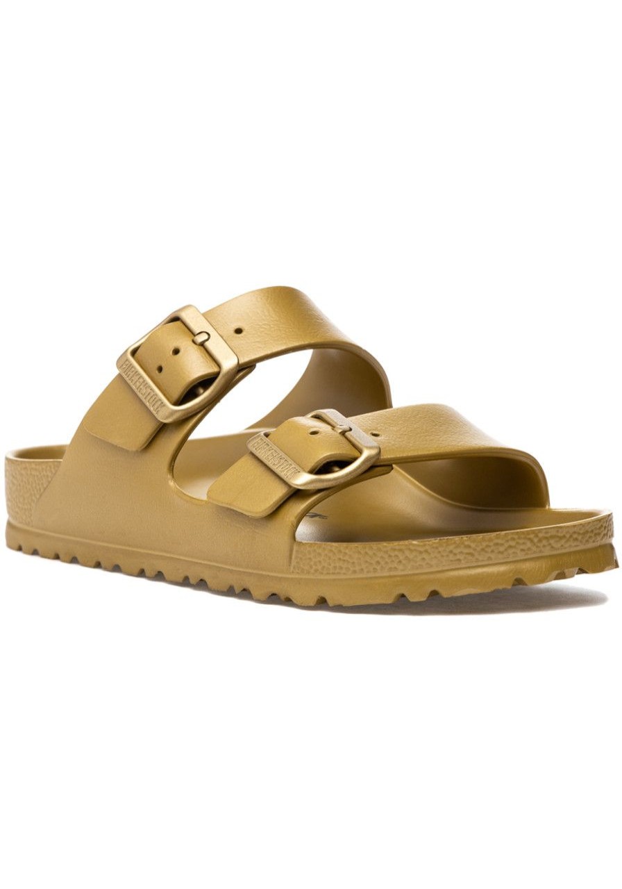 Women Birkenstock Sandals | Arizona Eva Sandal Glamour Gold