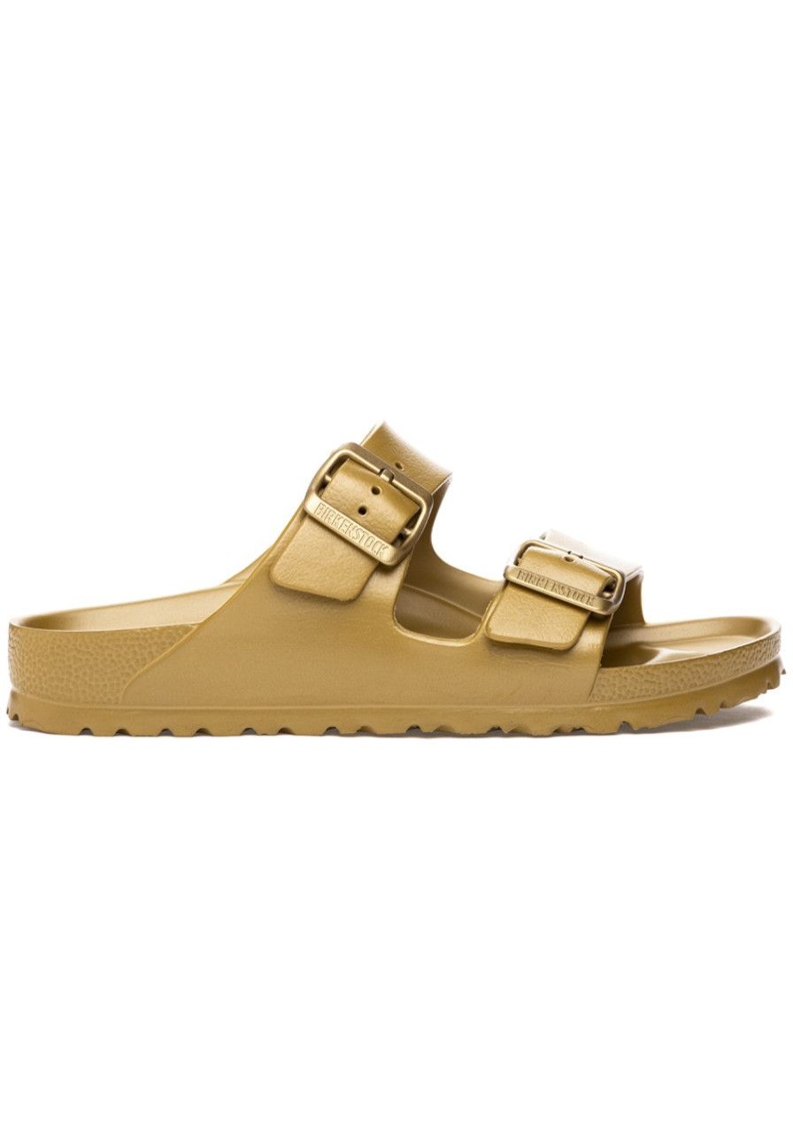 Women Birkenstock Sandals | Arizona Eva Sandal Glamour Gold
